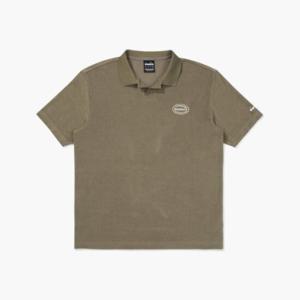 디아도라반팔티 KQJ D5221LTS71KAS 테리 카라 반팔 티셔츠 KHAKI