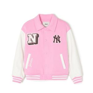 M MLB키즈패딩 NQK 7AJPV0441-50PKS POP VARSITY 패딩점퍼