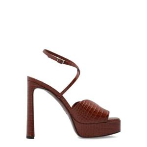 지미추 칼리 엠보싱 플랫폼 샌들 KARLIPF125CCL COGNAC TP945148077