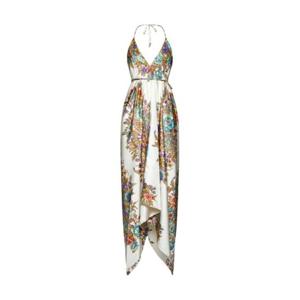 Etro 플로럴 프린트 비대칭 밑단 홀트넥 맥시 드레스 WRPA000199SA1B0 X0800 TP945154396