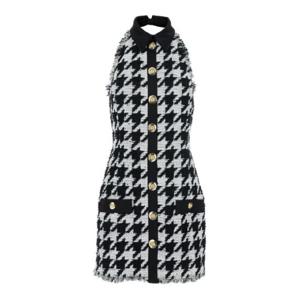발망 발망 블랙 화이트 미니 원피스 2123999