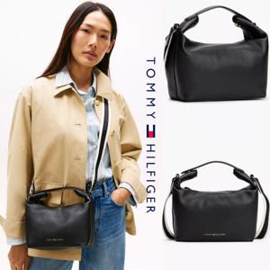 타미힐피거 TOMMY HILFIGER AW17451-BDS 여자 가방 로고 테이프 스트랩 크로스백