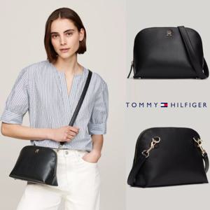 타미힐피거 TOMMY HILFIGER AW17068-BDS 여자 가방 모노그램 플라크 크로스백