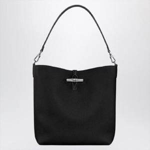 LONGCHAMP M Le Roseau black Hobo Bag 10315HFP/R_LONG-001