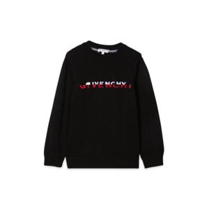 키즈 지방시 풀오버 H25272K 09B BLACK