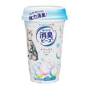 LG유니참 데오토일렛 뿌려쓰는 비즈 탈취제(내추럴 솝향) 고양이 탈취/소독
