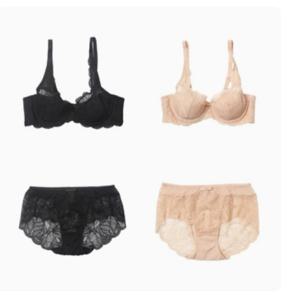 [바바라(언더웨어)][홀겹브라&망사팬티]부드러운 레이스풀컵 홀겹브라&망사팬티ABR4431ABP4430