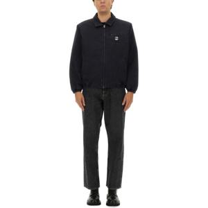 오베이 로고 재킷 121800567 BLACK