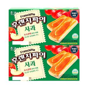 [해태]해태 후렌치파이 사과 192g 2개