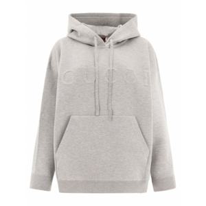 [GUCCI] 여성 펠파 후드 effetto m lange 로고 인 rilievo 784030 XKD331264 Grey /3