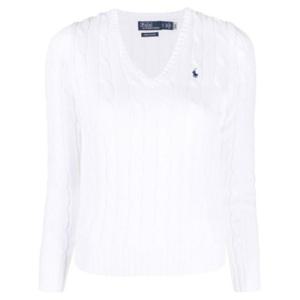 폴로 랄프로렌 스웨터 211891641001 WHITE DOM