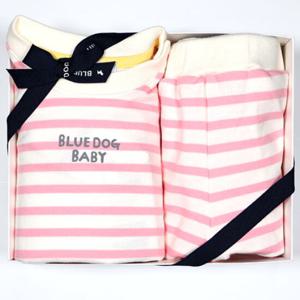 [HP]블루독베이비(PK)STRIPE와이드상하복(4517067207)백일.돌.등원복실내복