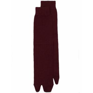 [MAISON MARGIELA] 남성 칼치니 콜란트 타비 니하이 양말 S50TL0029S17867 248 BORDEAUX /9