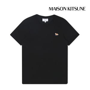 메종키츠네 반팔티셔츠 베이비 폭스 패치 레귤러 여성 블랙 MW00110KJ0008-P199
