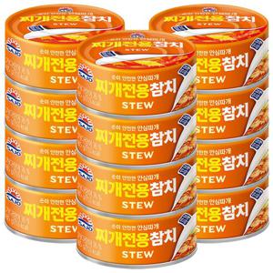 사조 찌개전용 참치 85g 12개