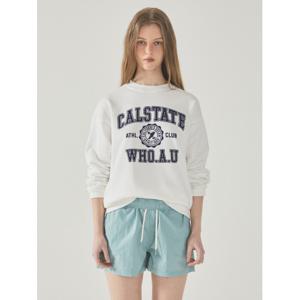 [후아유]남녀공용 Campus Emblem Sweatshirt WHMWF2201U