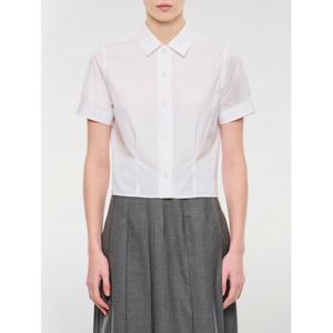 [THOM BROWNE] 여성 셔츠 FLL138A03113 100 화이트 /6