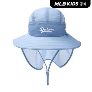 [MLB키즈 공식] 컬시브 와이드 플랩캡 LA (L.SKY BLUE) 7AHTB0153-07SBL