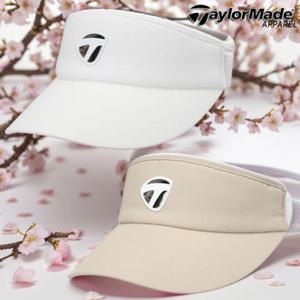 [테일러메이드] 25년 S S [엑셀러] 여성 골프 로고 와이드챙 바이저 TWHVO5623 199(블랙)