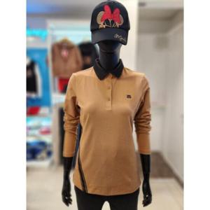 디즈니골프 세이브존02 가을 로고라인 배색 티셔츠 SO8LTS103