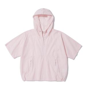 [인터크루](L/핑크/여성)(지퍼포인트반팔후드아노락)(ITZ2UJ53A)