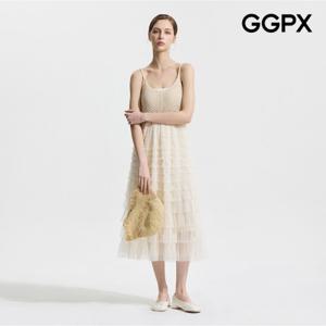 [GGPX] 바캉스룩 캉캉 쉬폰 원피스 (GP4OP088F)