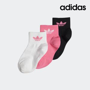 [아디다스(퍼포먼스)][키즈] 미드 앵클 삭스 3P IS0684