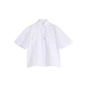 메종키츠네 셔츠 OW00437WF4038 59337 P100 WHITE