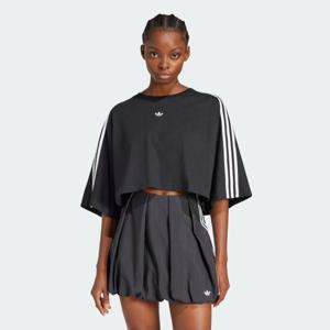 [아디다스오리지널][Womens]아딜레늄 오버사이즈 티 블랙 JY8884