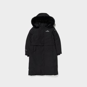 아이더패딩 JQS DWW24510Z1 라헨느 여성 캐시미어 W/S 롱 다운 자켓 (Black)