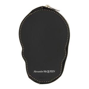 Alexander McQueen 스컬 지퍼 지갑 7265941AAGN 1000 TP942574069
