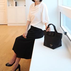 [쉬즈마담]T57362 오벨 웨이브 블라우스 50대 엄마옷
