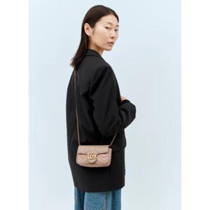 25 SS 구찌 여성 GG 마몽트 슈퍼 미니 백 guc0257113bei