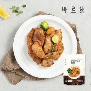 바르닭 촉촉쫄깃 한입 닭가슴살 찜닭 100g x5개