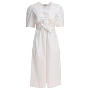 가니 롱 원피스 W0306151 White