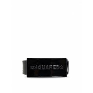 [DSQUARED2] 라프리마 남성 벨트 블랙 레더 위드 로고 플라크 클로져 BEM064612900001M436 /8