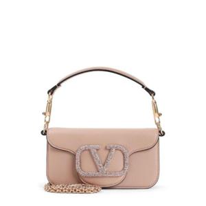 Valentino Loco 장식 폴드오버 탑 스몰 숄더백 ZW2B0K53KNT 7P1ROSECANNELLE TP934925830