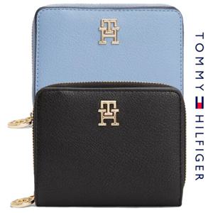 타미힐피거 AW17473-C2B 여자 지갑 페블 미디엄 지퍼 접이식 지갑