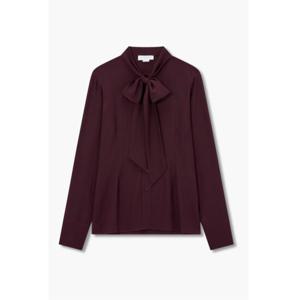 [스텔라 매카트니][공식30프로할인]  STELLA McCARTNEY 타이 디테일 실크 셔츠 (241530