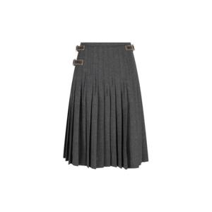 프라다 숏 스커트 P103ZE17N1F0480 AI25 GRAY