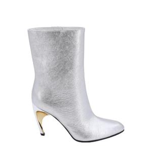 Alexander McQueen 아르마딜로 사이드 지퍼 앵클 부츠 780677WIF21 8369 TP945272865