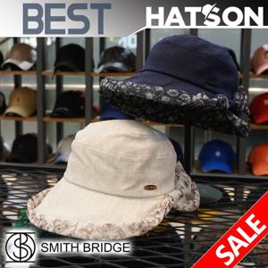 [햇츠온]SMITH BRIDGE 브랜드 여성 리본 벙거지 모자 K0SB405 AD