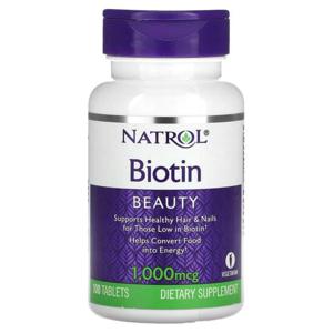 미국직구 Natrol 나트롤 비오틴 뷰티 1000mcg 100정