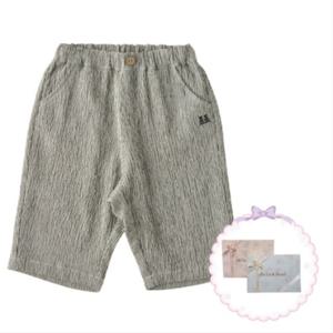 [밍크뮤HP]25년S S(DG)코지핀스트라이프7부팬츠 (35315-411-03)