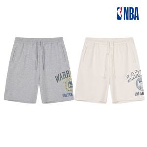 NBA 남녀공용 빅 아트웍 셋업 면 반바지 N252TP030P