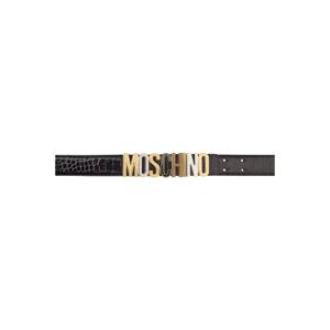 25 SS 모스키노 여성 블랙 세인트 코코 벨트 251720F001000