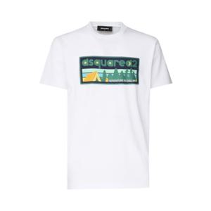 디스퀘어드2 반팔 티셔츠 S74GD1395 D20020100 White
