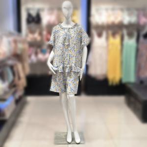[비너스] N/R 꽃나염 실내복 세트(vev3935f/vep3935f)