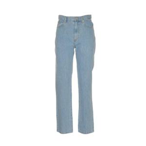 Kenzo 로고 패치 스트레이트 레그 진 FD52DP2106B4 DB TP942390320