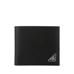 PRADA 블랙 가죽 지갑 2MO513QHH F0002